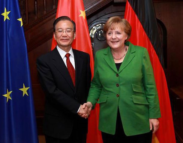 Angela Merkel in verde: messaggio politico chiaro