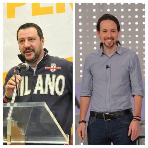 Salvini e Iglesias look